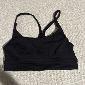 Lululemon black sports bra - size 6